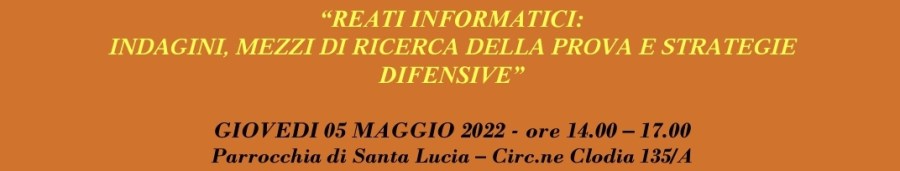 Convegno ADU Roma del&nbsp;05.05.2022